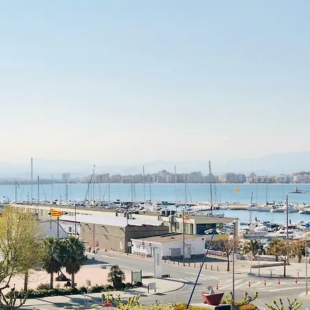 Roc Mar 3 3d - Cerca Del Centro Y De La Playa - Terraza Con Vistas Al Mar Y Al Puerto Apartment Roses