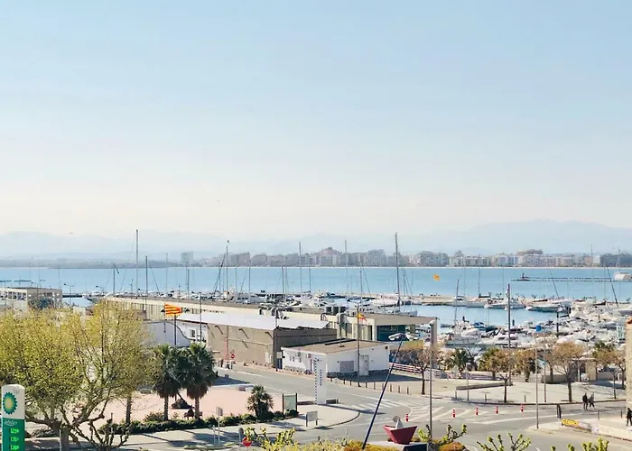Roc Mar 3 3d - Cerca Del Centro Y De La Playa - Terraza Con Vistas Al Mar Y Al Puerto 아파트 로지즈