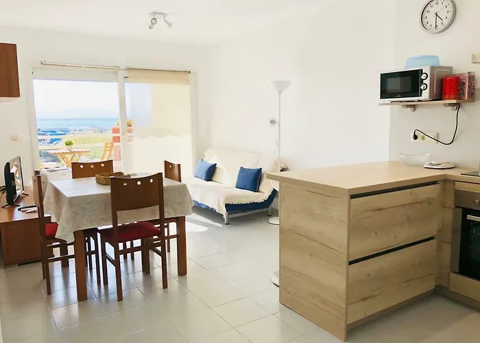 아파트 Roc Mar 3 3d - Cerca Del Centro Y De La Playa - Terraza Con Vistas Al Mar Y Al Puerto